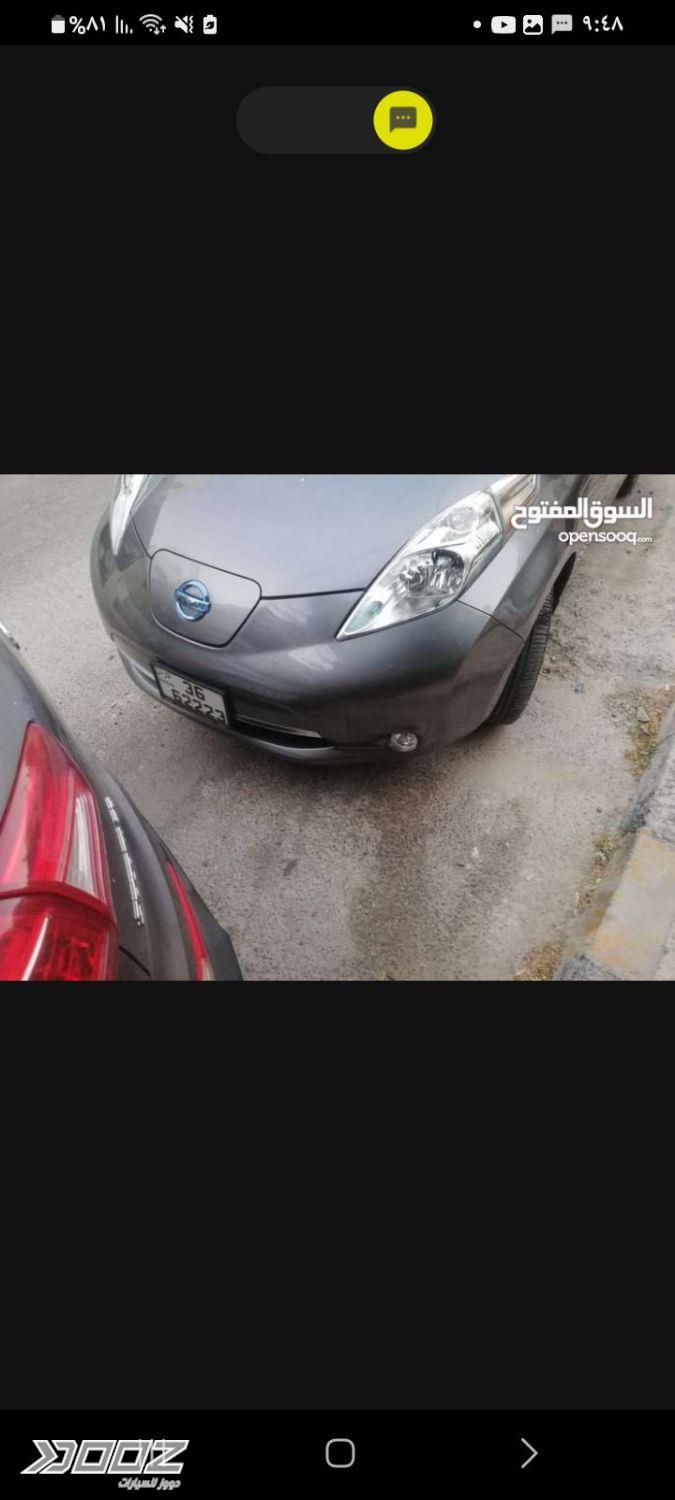 Nissan Leaf 2015 for sale in Amman