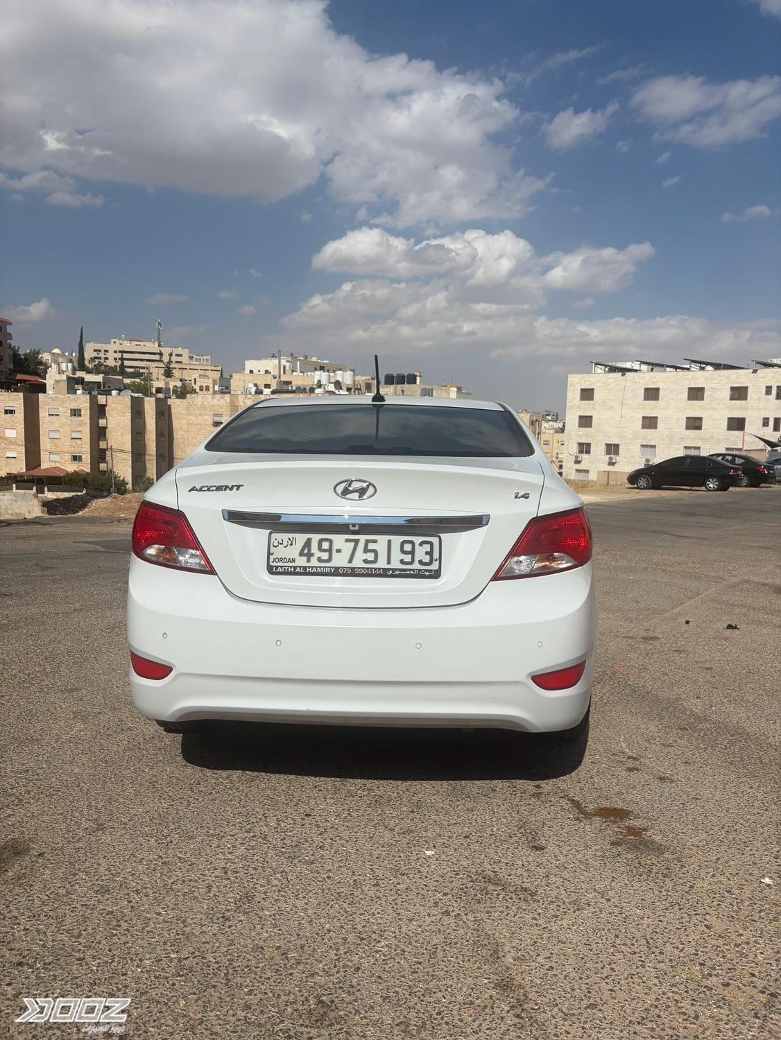 Hyundai Accent 2018 for sale in Amman