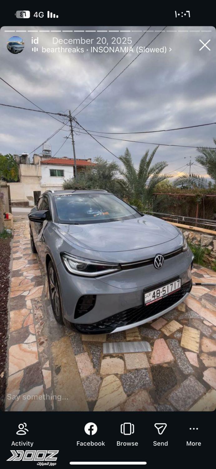 VW ID.4 2021 for sale in Irbid