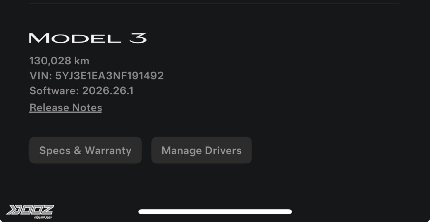 Tesla Model 3 2022 for sale in Amman