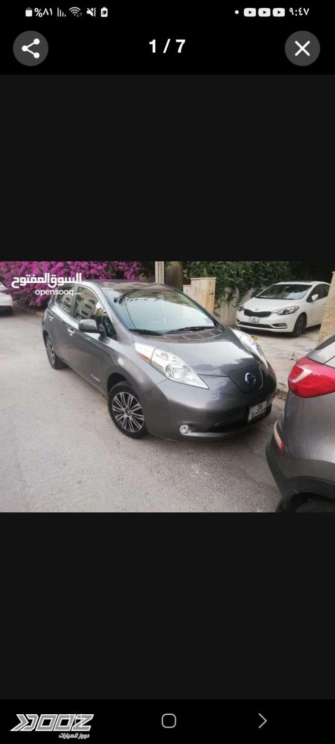 Nissan Leaf 2015 for sale in Amman