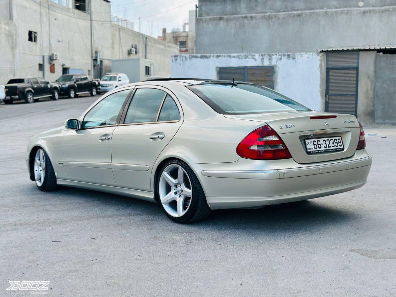 مرسيدس اي 200 كي 2005 للبيع في عمان