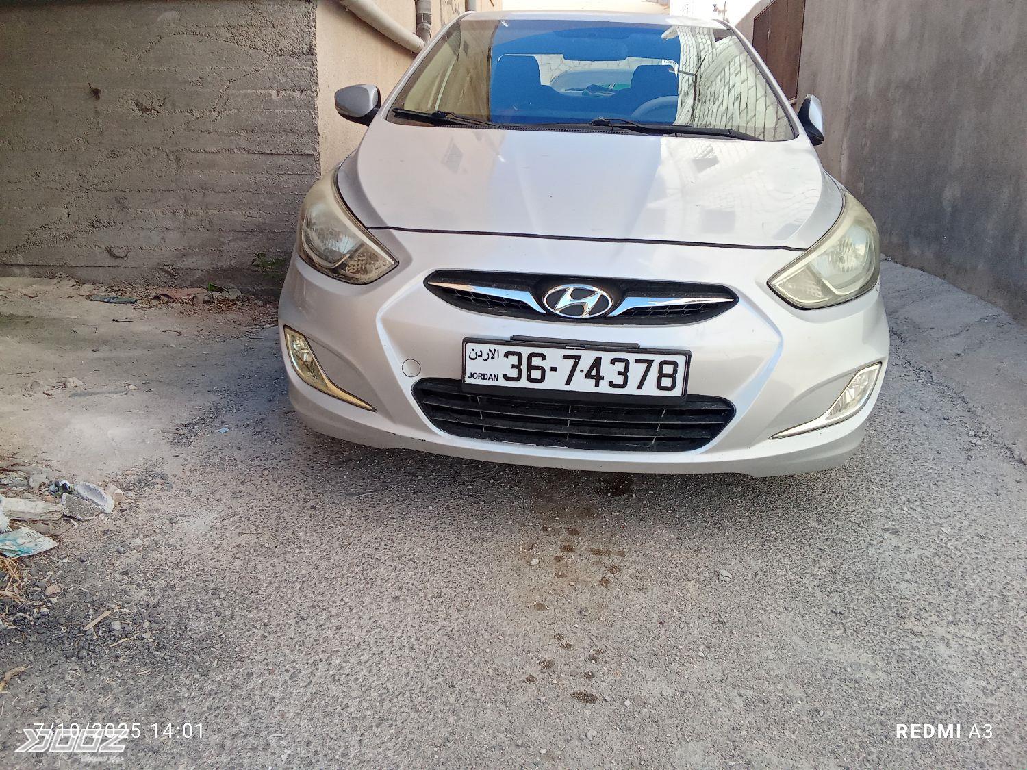 Hyundai Accent 2015 for sale in Irbid