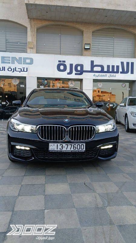 BMW 740E 2018 for sale in Amman