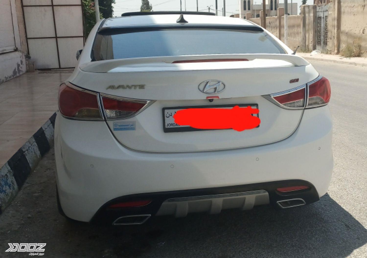 هيونداي افانتي 2012 للبيع في الرمثا