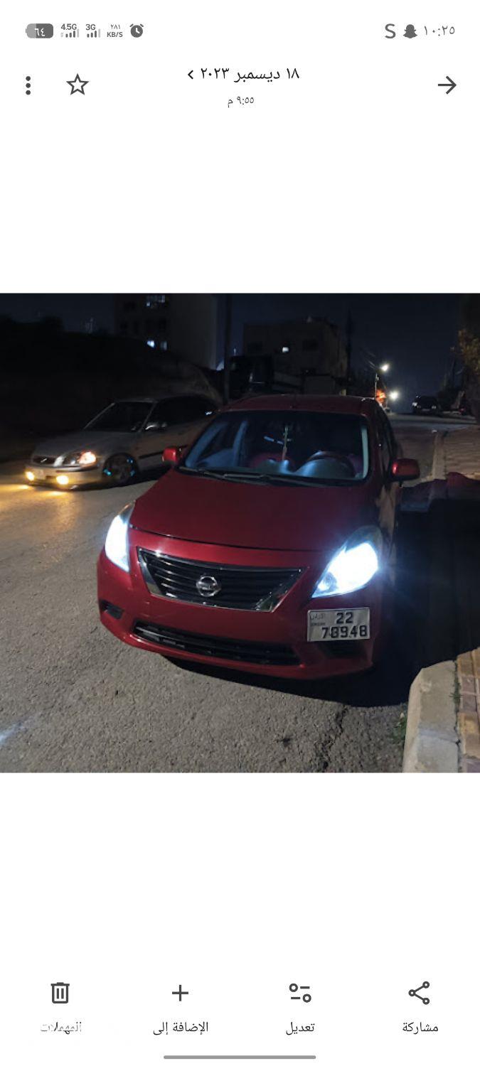 Nissan Sunny 2013 for sale in Amman