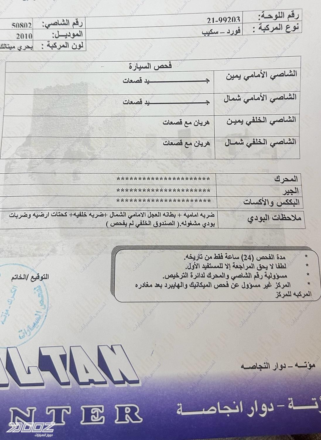 Ford Escape 2010 for sale in Al Karak