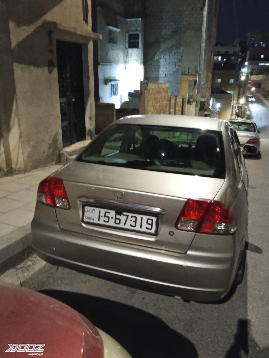 Honda Civic 2002 for sale in Zarqa