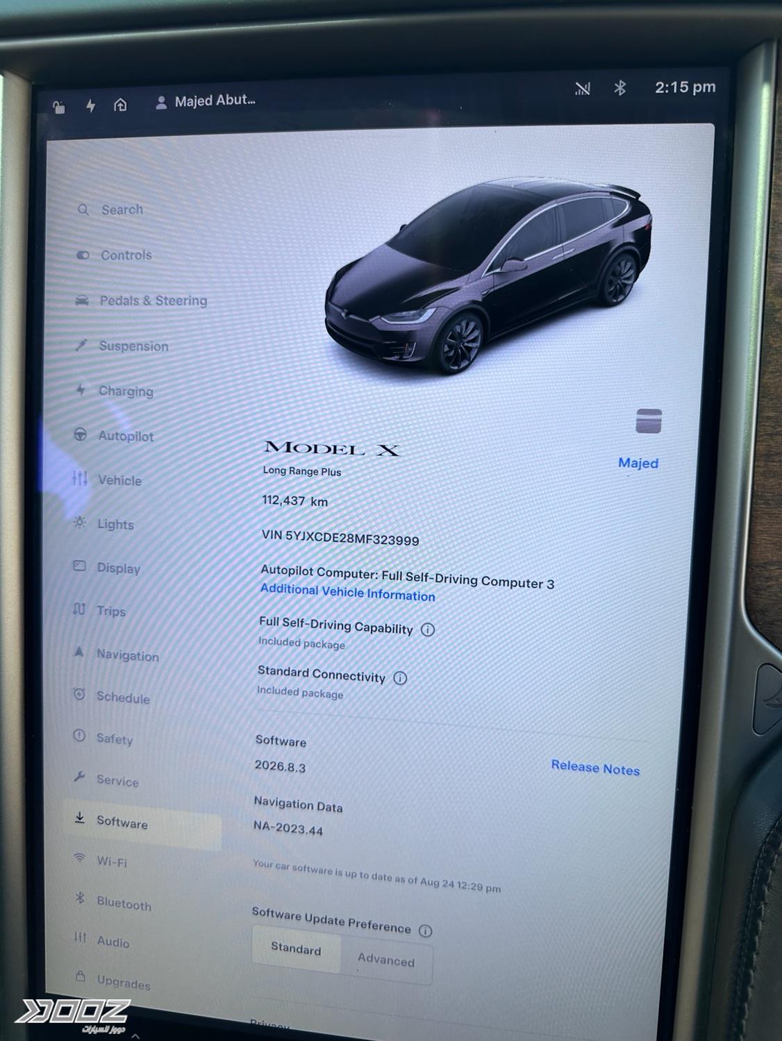 Tesla Model X 2021 for sale in Amman