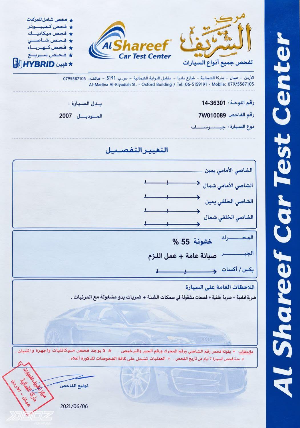 VW Golf 2007 for sale in Amman