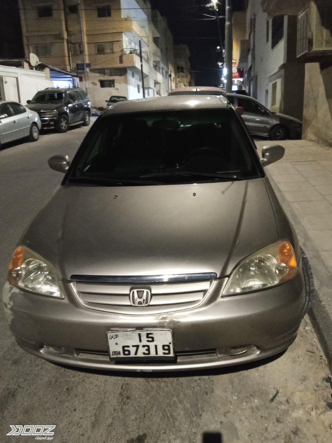 Honda Civic 2002 for sale in Zarqa