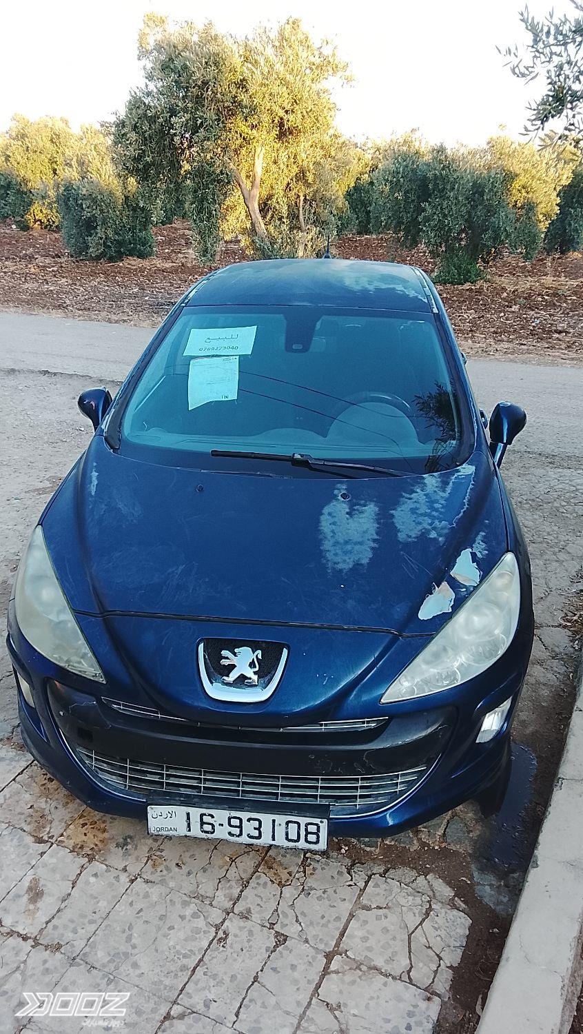 Peugeot 308 2008 for sale in Irbid