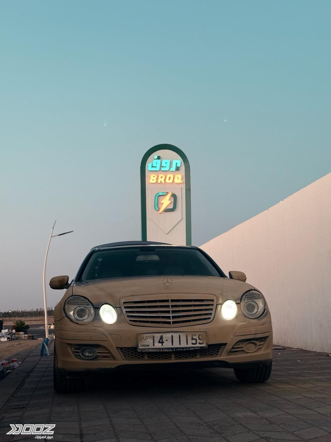 مرسيدس اي 200 كي 2007 للبيع في المفرق