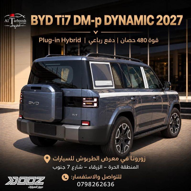 BYD Ti7 2027 for sale in Zarqa-freezone