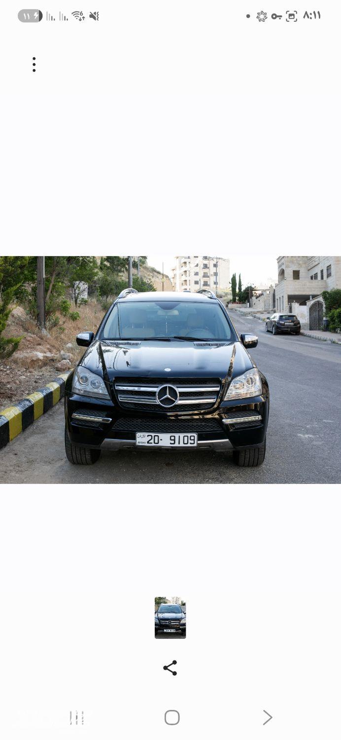Mercedes GL500 2010 for sale in Amman