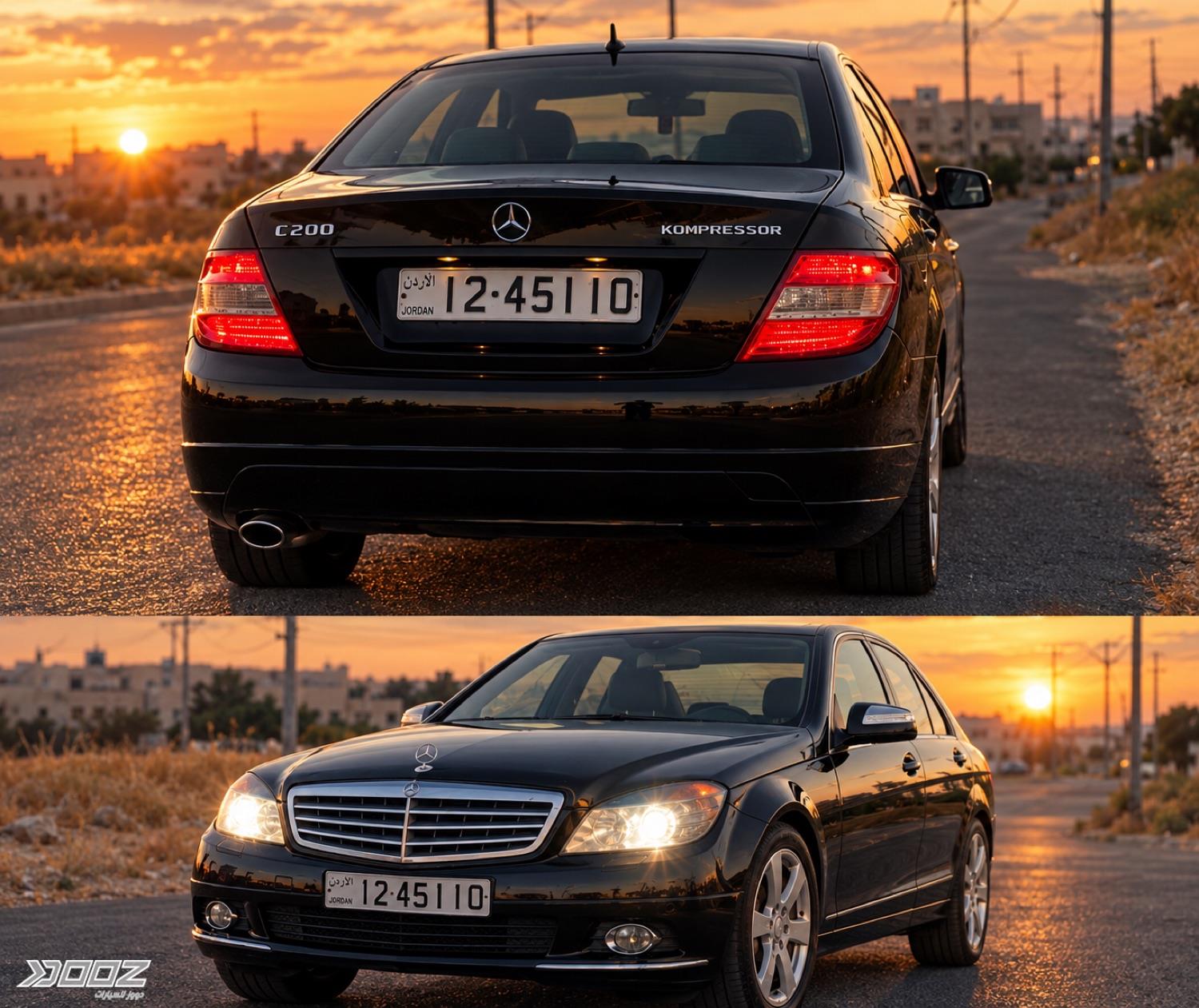 Mercedes C200 K 2008 for sale in Irbid
